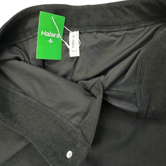 Halara Mid Low Rise Casual Manners A Line Mini  Corduroy Sporty Skort Large - Picture 9 of 11